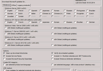 WSUS Offline Update v.9.0 - бесплатная утилита, позволяющая обновлять ОС Windows без доступа к Интернет