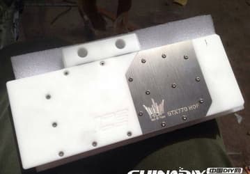Galaxy готовит видеокарту GeForce GTX 770 HOF ICE Edition, оснащённую водоблоком