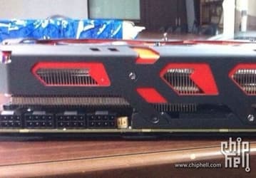 Появились «живые» фото видеокарты PowerColor Devil13 R9 295X2, оснащённой четырьмя 8-контактными разъёмами питания
