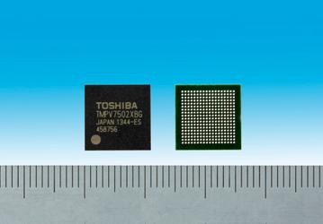 Процессор распознавания изображений Toshiba TMPV7502XBG предназначен для миниатюрных модулей камер