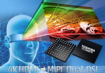 Toshiba TC358870XBG — первый преобразователь из HDMI в MIPI Dual-DSI с поддержкой видео 4K и преобразованием формата