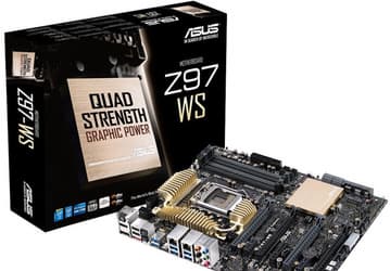 Системная плата Asus Z97-WS предназначена для рабочих станций и игровых ПК
