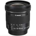 Широкоугольный объектив Canon EF-S 10-18mm f/4.5-5.6 IS STM весит всего 240 г и стоит $300