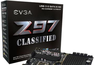 EVGA представила три системные платы на базе чипсета Intel Z97