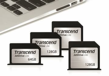 «Карты расширения» Transcend JetDrive Lite предназначены для компьютеров Apple MacBook