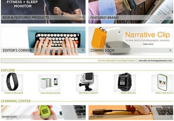 Amazon запускает специализированный магазин носимых устройств