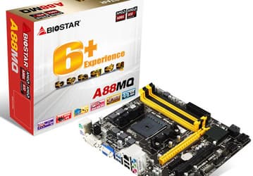 Системная плата Biostar A88MQ рассчитана на процессоры AMD в исполнении FM2+