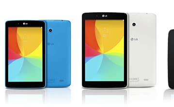 Анонсированы планшеты LG G Pad 7.0, G Pad 8.0 и G Pad 10.1