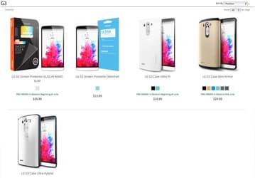 В ассортименте Spigen появились чехлы для смартфона LG G3