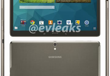 Появились официальные изображения планшетного компьютера Samsung Galaxy Tab S 10.5