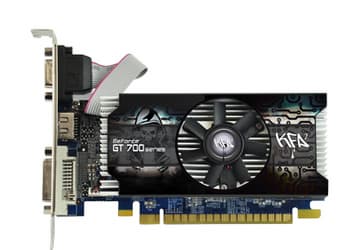 Видеокарты KFA2 GeForce GT 740 выполнены в низкопрофильном исполнении