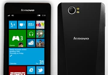 Появилось изображение первого смартфона Lenovo с ОС Windows Phone 8