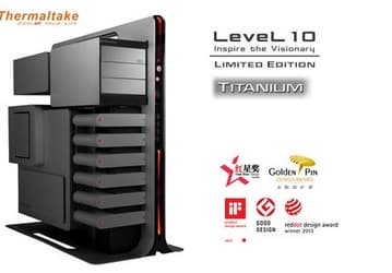 Корпус Thermaltake Level 10 Titanium Edition будет показан на выставке Computex 2014
