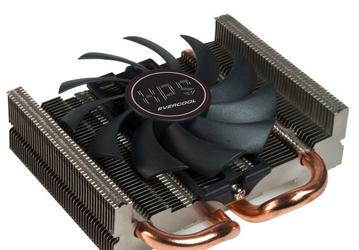 Высота процессорного охладителя EverCool HPS 810CP — 27,4 мм