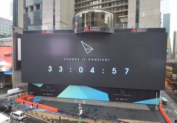 Mitsubishi построила светодиодный экран площадью 2400 м<sup>2</sup> и разрешением 10 048 х 2368 точек