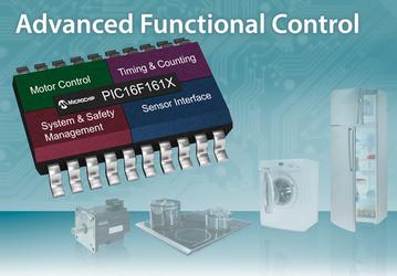 Микроконтроллеры Microchip PIC16(L)F161X ориентированы на использование в управляющих системах