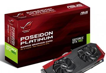 Подсистема питания 3D-карты Asus ROG Poseidon GTX 980 построена по 10-фазной схеме