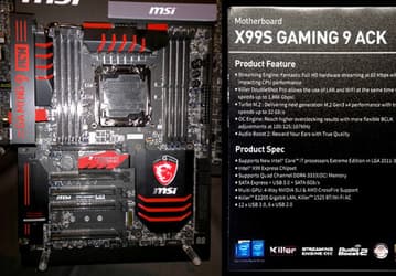 В системной плате MSI X99S Gaming 9 ACK нашла применение технология Killer DoubleShot Pro