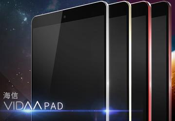 Планшет Hisense Vidaa Pad 8 в монолитном алюминиевом корпусе основан на новой SoC RockChip RK3288