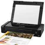 Производитель называет Epson WorkForce WF-100 самым маленьким и легким мобильным беспроводным струйным принтером 