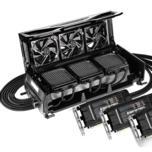 Gigabyte GV-N980X3WA-4GD — комплект из трех 3D-карт GeForce GTX 980 и системы жидкостного охлаждения