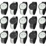 Внешний вид наручных часов FES Watch, включая ремешок, можно менять нажатием кнопки