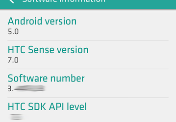 Вместе с обновлением до Android 5.0 компания HTC может внедрить новую оболочку Sense 7.0