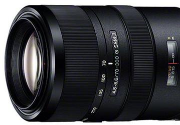 Анонсирован объектив Sony 70-300mm F4.5-5.6 G SSM II (SAL70300G2)