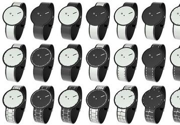 Внешний вид наручных часов FES Watch, включая ремешок, можно менять нажатием кнопки