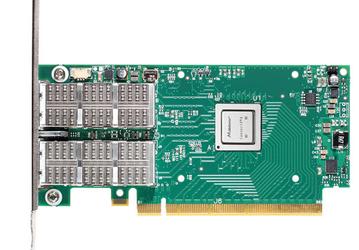Сетевой адаптер Mellanox ConnectX-4 поддерживает скорости до 100 Гбит/с