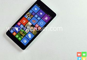 Фотогалерея дня: смартфон Microsoft Lumia 535 накануне анонса