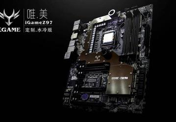 Фотогалерея дня: системная плата iGame Z97, оснащенная водоблоком