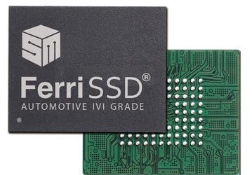 По словам Silicon Motion, FerriSSD — первый в отрасли однокорпусный SSD для автомобильной электроники