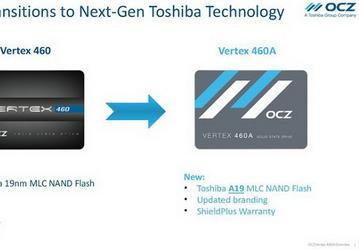 OCZ подготовила обновленную версию накопителей Vertex 460