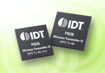 Передатчик беспроводного питания IDT P9235 соответствует стандарту WPC Qi, IDT P9236 — стандарту PMA, а IDT P9230 — двум стандартам одновременно