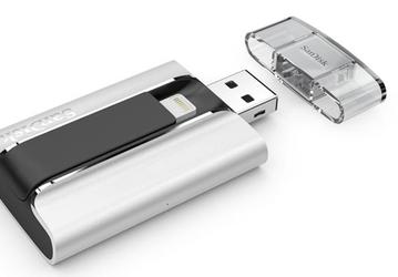 Производитель изменил дизайн флэш-накопителя SanDisk iXpand для мобильных устройств Apple 