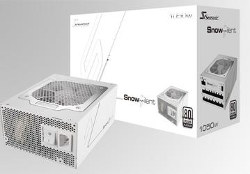 Блок питания с зимним оформлением: Seasonic Snow Silent 1050