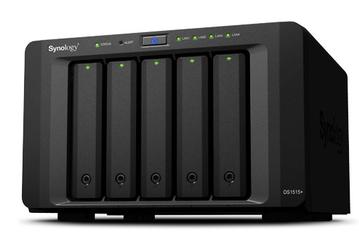 NAS Synology DiskStation DS1515+ и DS1815+ имеют пять и восемь отсеков для накопителей соответственно