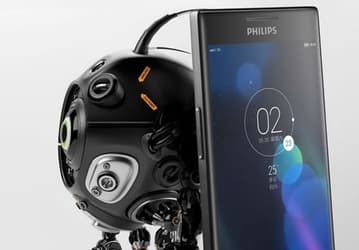 Смартфон Philips I966 получит дисплей разрешением 2560 х 1440 точек и сканер отпечатков пальцев