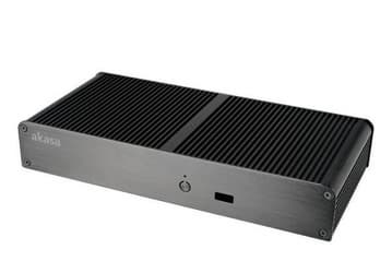 Корпус Akasa Tesla T обеспечивает пассивное охлаждение процессора на плате Intel DE3815TYBE (NUC)