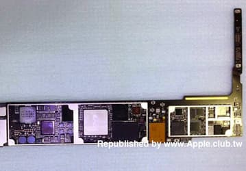Снимки компонентов указывают на наличие в планшете iPad Air 2 процессора A8X, 2 ГБ оперативной памяти и датчика Touch ID