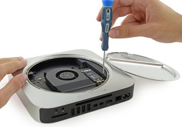 Специалисты iFixit обнаружили при разборке мини-ПК Apple Mac mini очень редкие винты