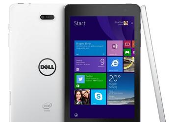 Планшет Dell Venue 8 Pro 3000 с ОС Windows 8.1 оснастили всего 1 ГБ оперативной памяти