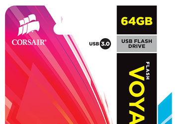 Флэш-накопители Corsair Flash Voyager Vega получили интерфейс USB 3.0