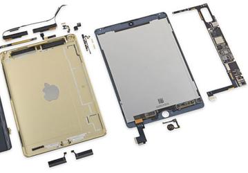 Ремонтопригодность планшета Apple iPad Air 2 очень низка, считают специалисты iFixit