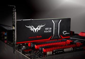 В твердотельном накопителе G.Skill Phoenix Blade объемом 480 ГБ установлено четыре контроллера LSI SF-2281 