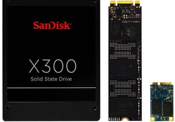 Объем твердотельных накопителей SanDisk X300 достигает 1 ТБ