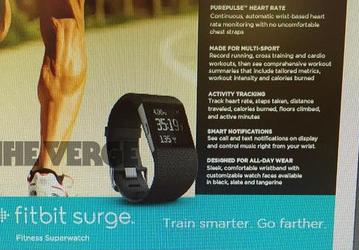 Fitbit Surge: умные часы со спортивным уклоном