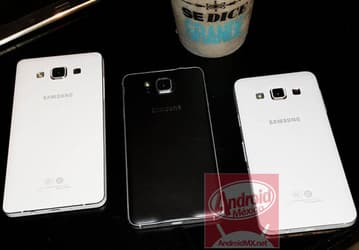 Фото дня: смартфоны Samsung Galaxy Alpha A5 и A3