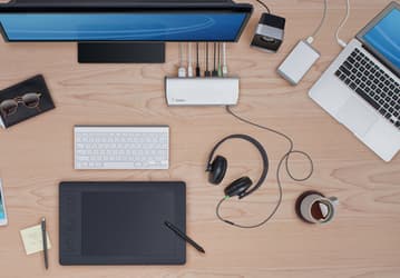 Стыковочная станция Belkin Thunderbolt 2 Express Dock HD обеспечивает подключение монитора разрешением 4K